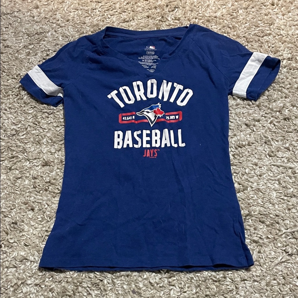 Genuine Merchandise Blue Toronto Baseball Kids Tee